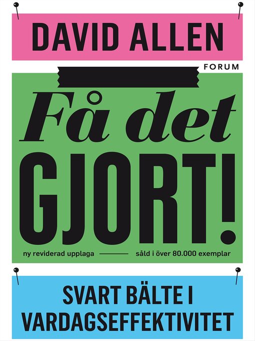 Title details for Få det gjort! by David Allen - Wait list